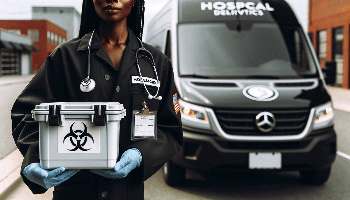Secure handling of healthcare documentation and materials