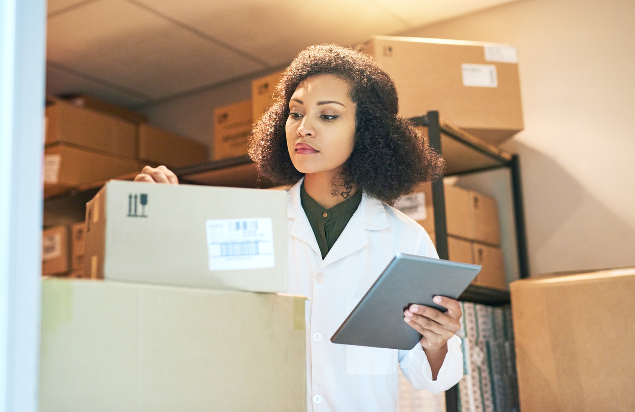 Healthcare logistics coverage across Greater Houston and Southeast Texas